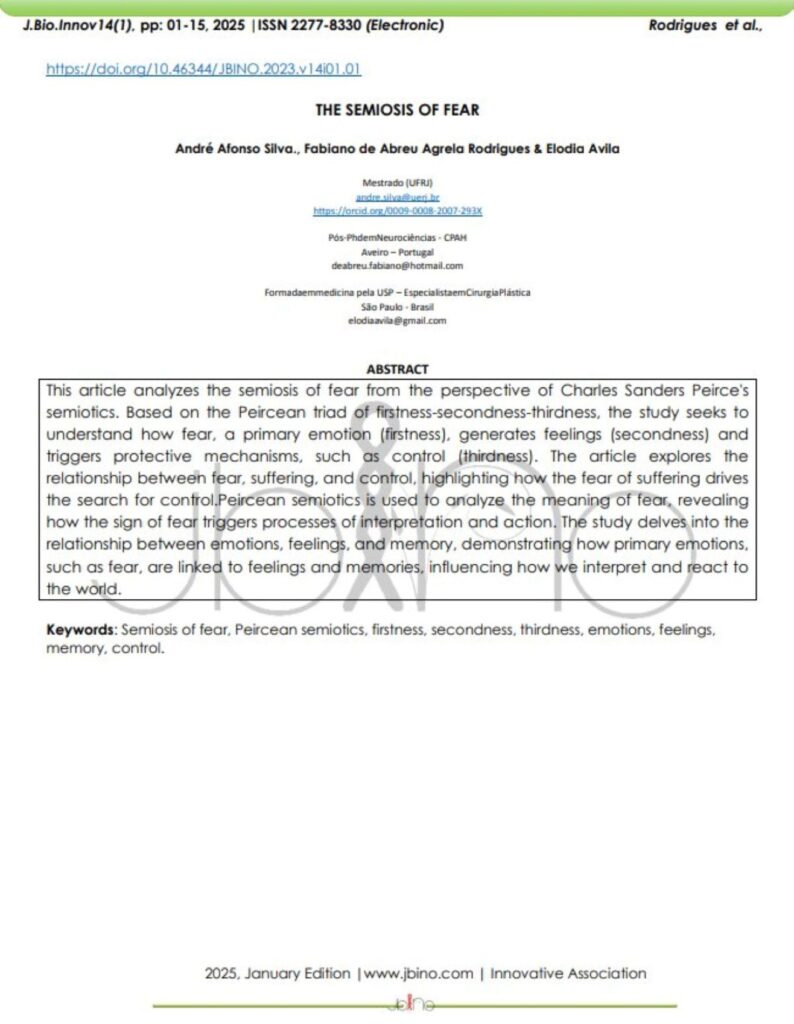 The Semiosis Of Fear